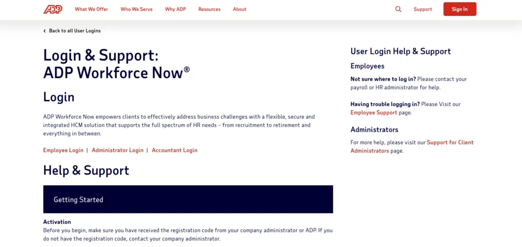 HRMS Software - ADP Workforce Now