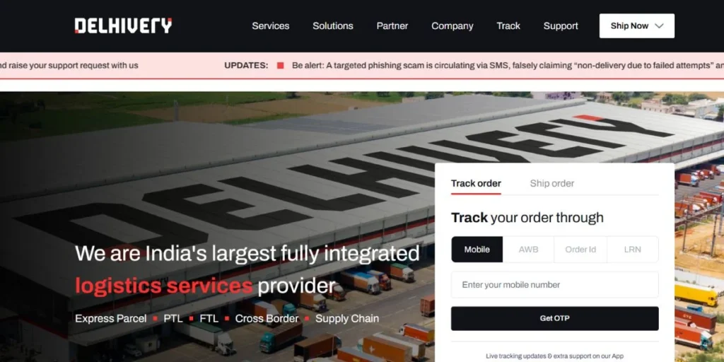 Delhivery - Freight Forwarding Companies in India