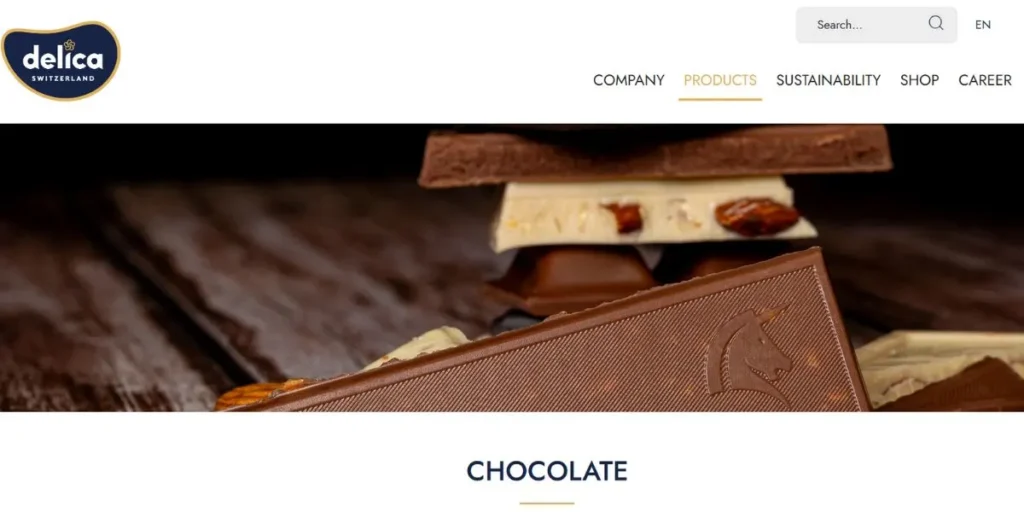 Delica - Swiss Chocolate Brands