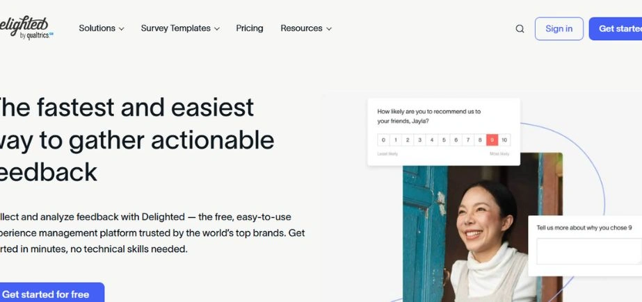 Delighted - Customer Engagement Platforms