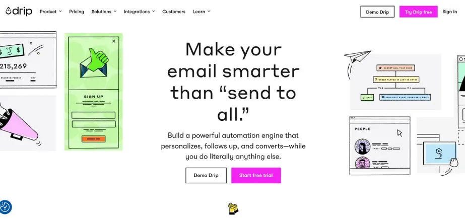 Drip - SaaS Marketing Tools