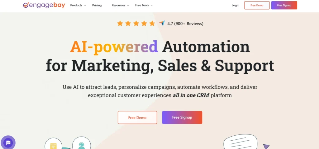 B2B Marketing Automation Platform - EngageBay