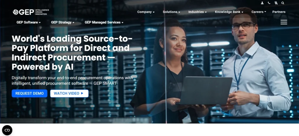 vendor management system software - GEP SMART
