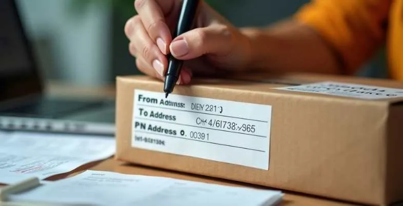 How to Write an Address on a Courier
