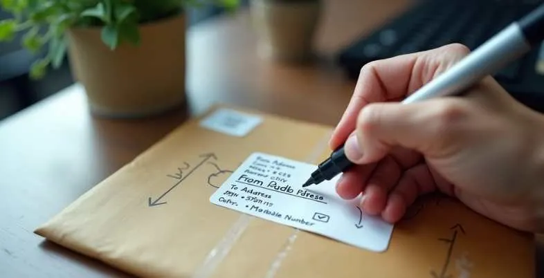 How to Write an Address on a Courier