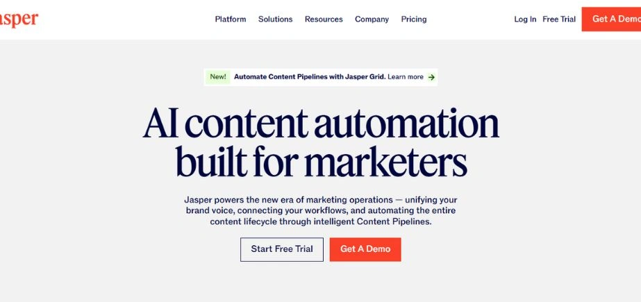 Jasper AI - AI Tools for Marketing