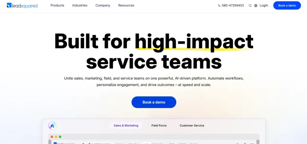 B2B Marketing Automation Platform - LeadSquared