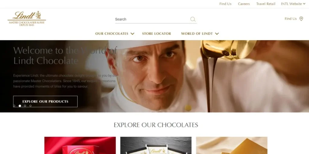 Lindt & Sprüngli - Swiss Chocolate Brands