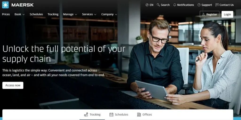 Maersk - Freight Forwarding Companies in India