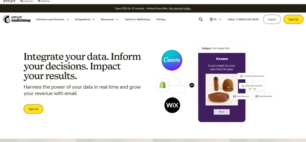 B2B Marketing Automation Platform - Mailchimp