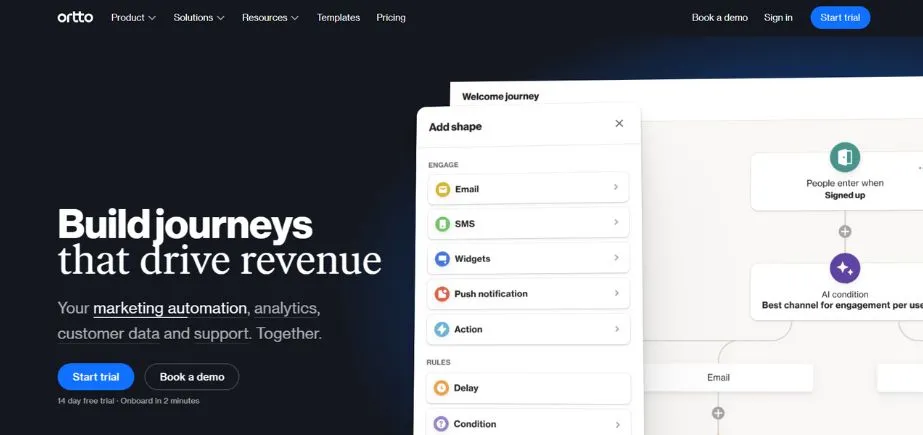 Ortto - SaaS Marketing Tools