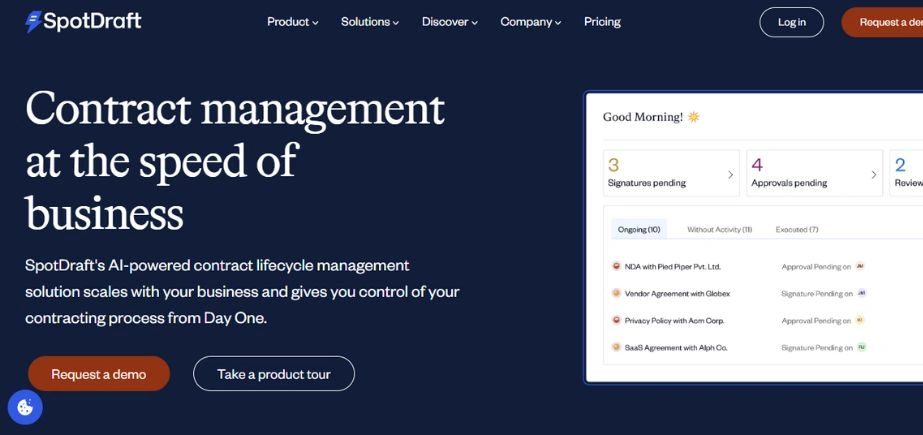 SpotDraft - Contract Management Software India
