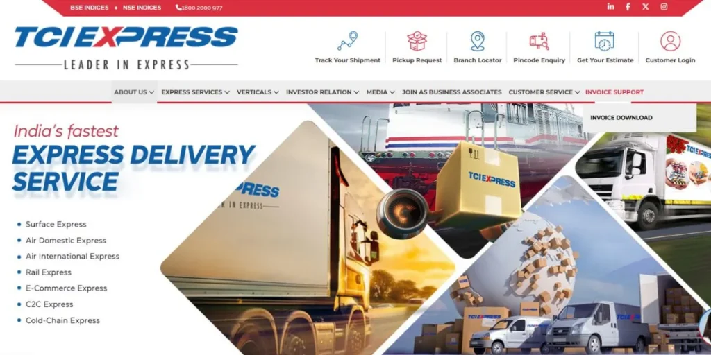 TCI Express - Freight Forwarding Companies in India