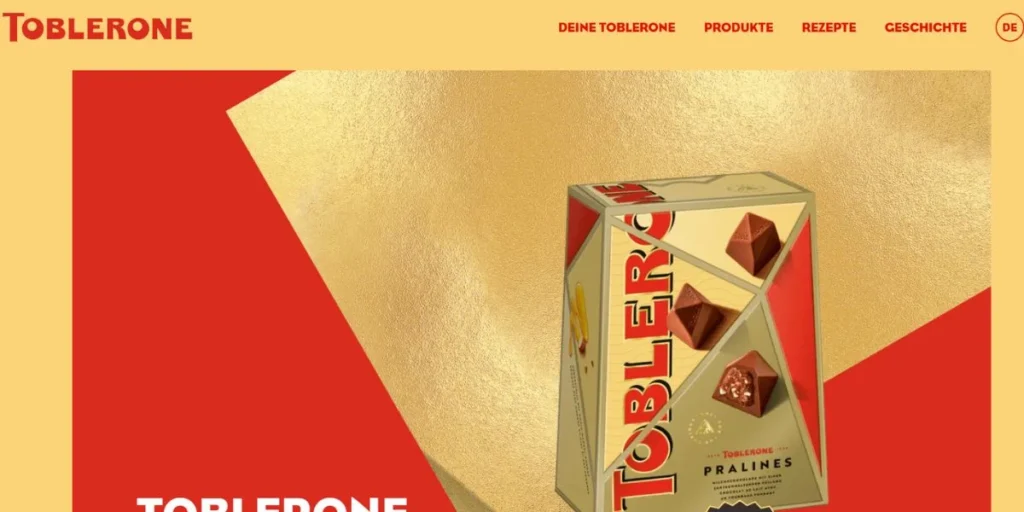 Toblerone - Swiss Chocolate Brands