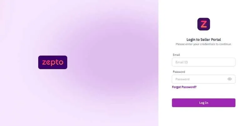 Zepto Seller Registration