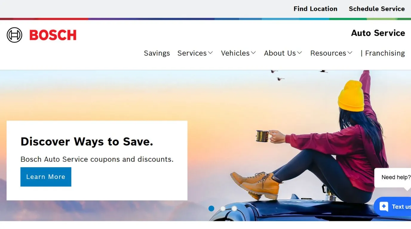 bosch - top automotive franchise