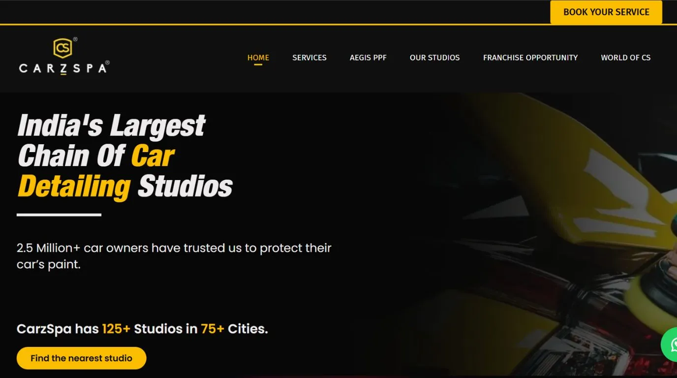 carzspa - top automotive franchise