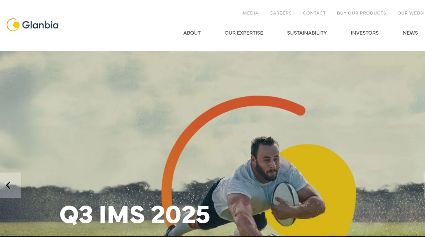 glanbia - top 10 nutrition company in the world