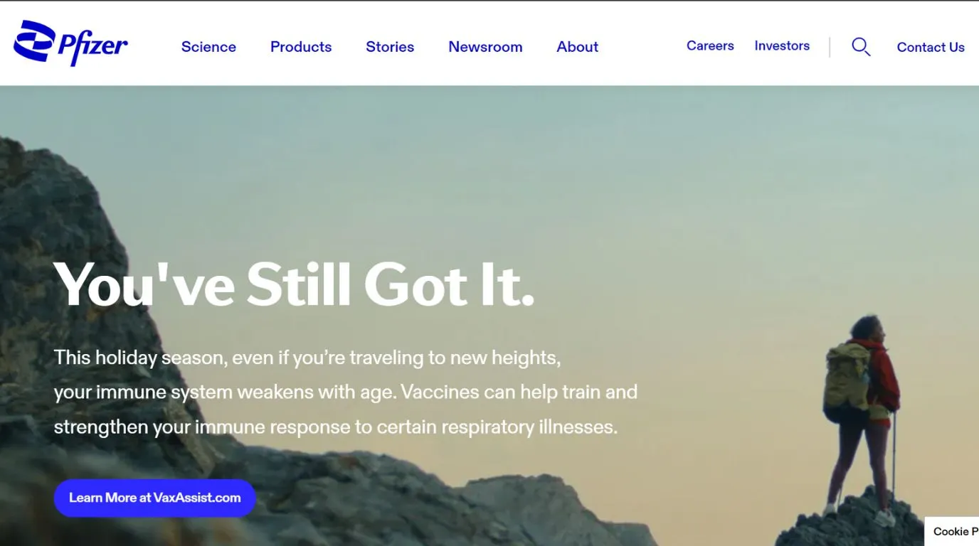 pfizer - top 10 nutrition company in the world