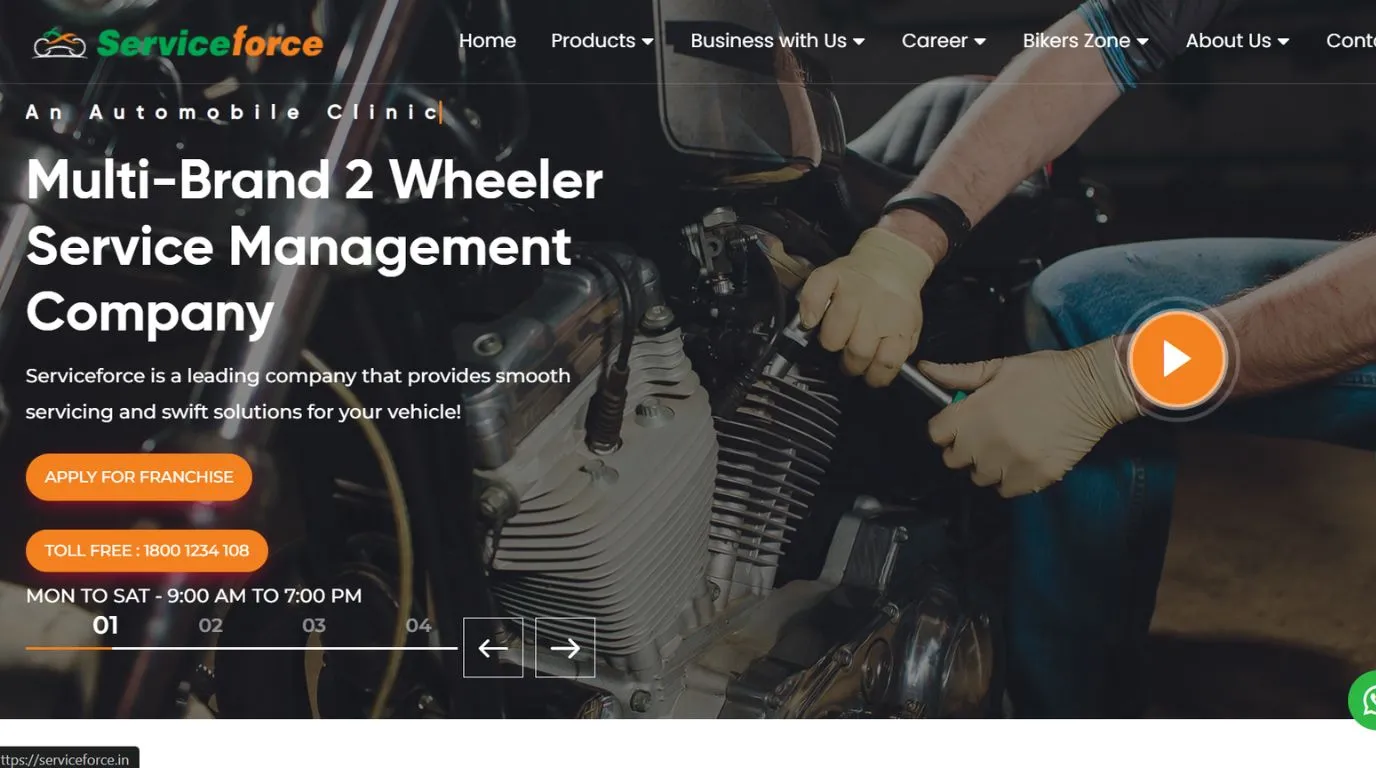 serviceforce - top automotive franchise