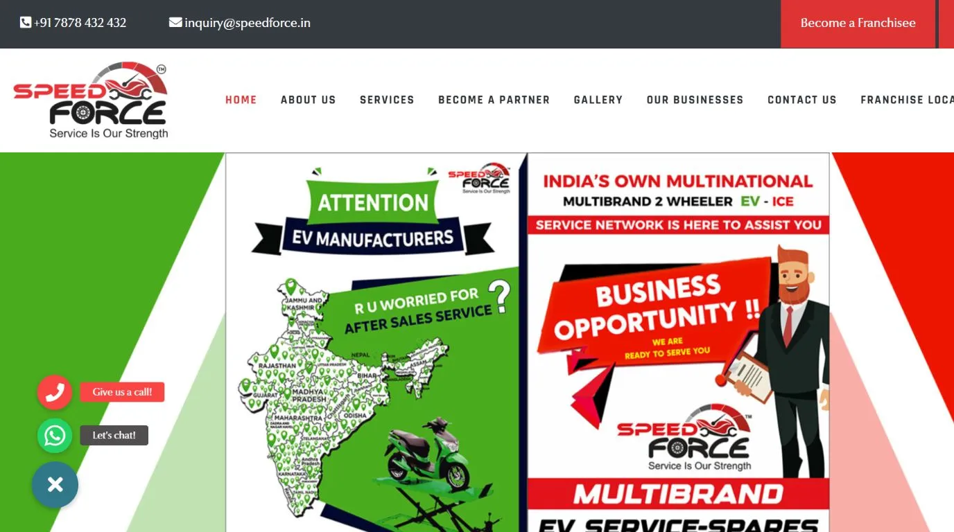 speeddforce - top automotive franchise