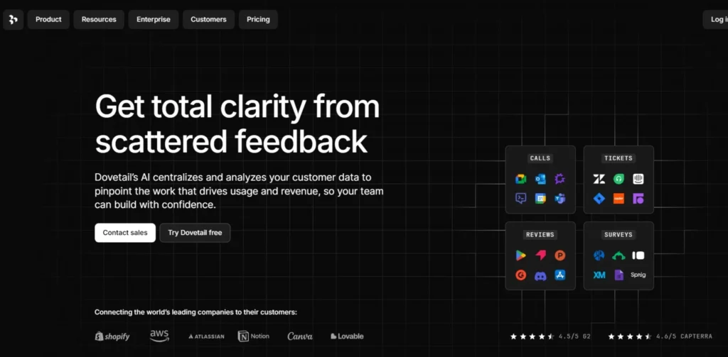 AI Tools for Product Managers - Dovetail