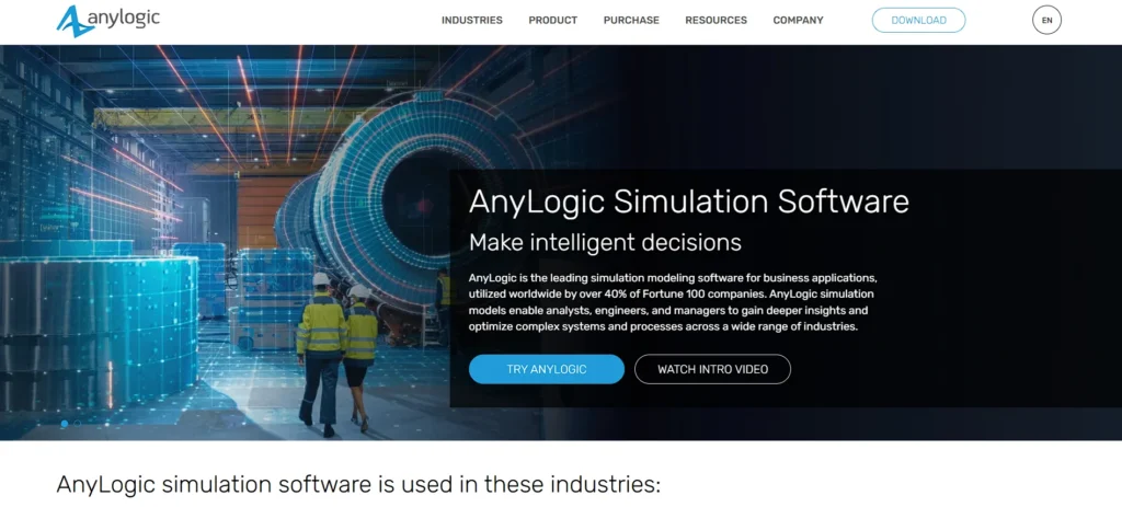 Simulation Tool - AnyLogic