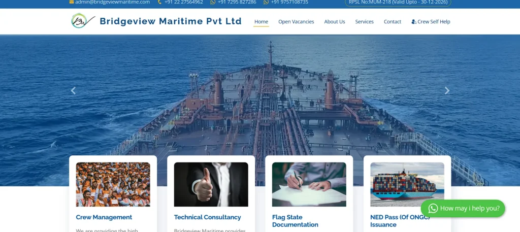 shipping companies in belapur - Bridgeview Maritime Private Limited

