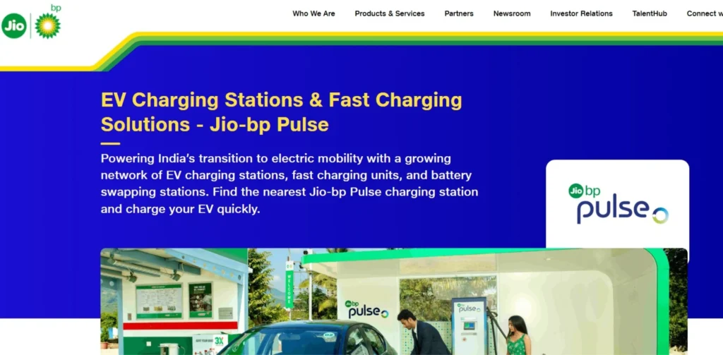 EV Charging Station Franchise - Jio-bp Pulse