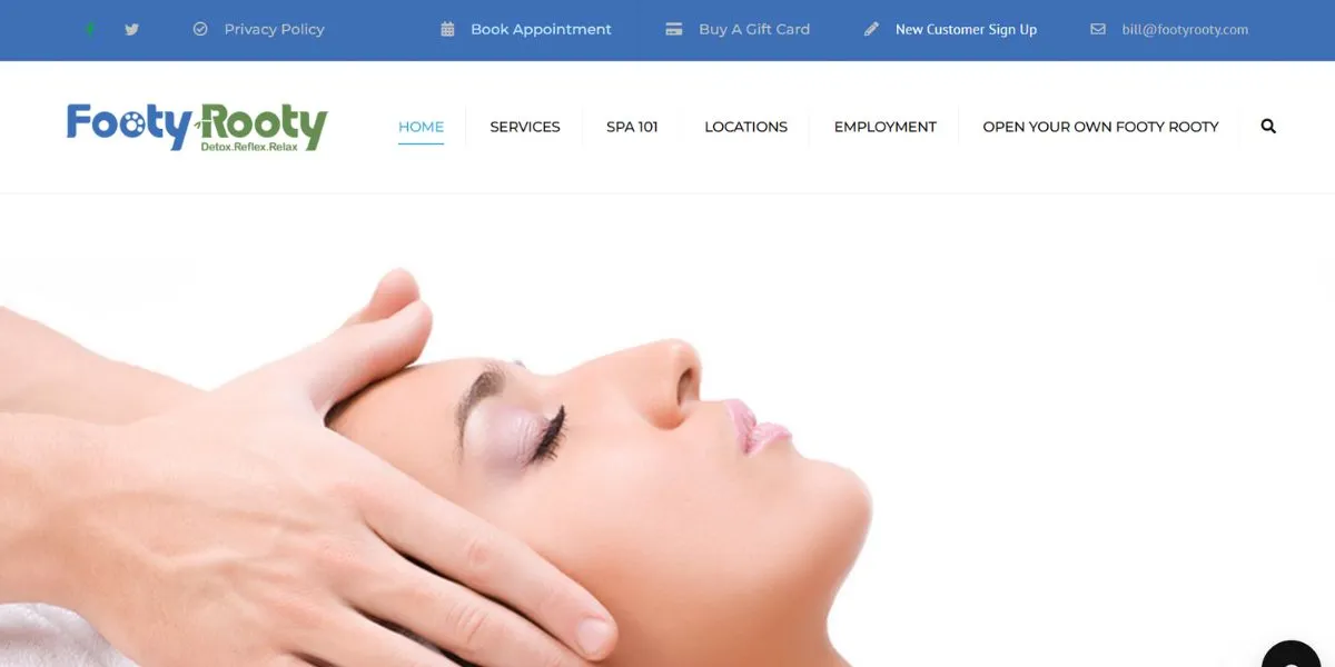 Footy Rooty - Best Massage Franchises to Own in USA