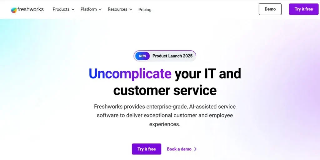 Freshworks - Product Based Companies in Bangalore