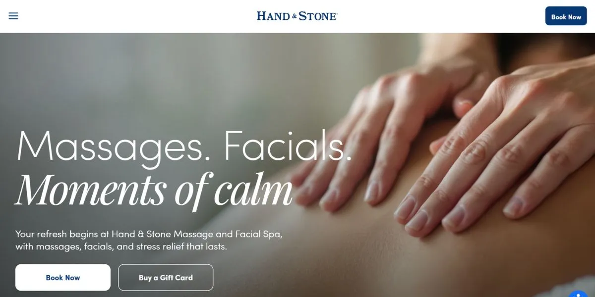 Hand and Stone - Best Massage Franchises to Own in USA