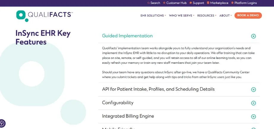 InSync EHR - Behavioral Healthcare Software