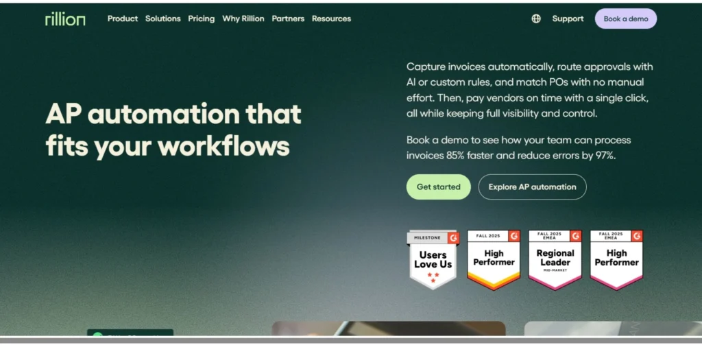Invoice Automation Software & Tools - Rillion