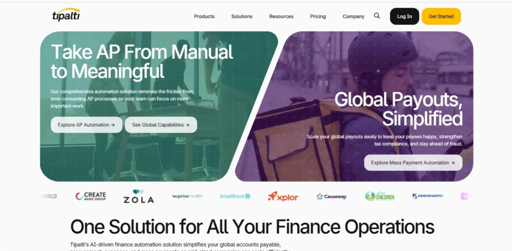 Invoice Automation Software & Tools - Tipalti