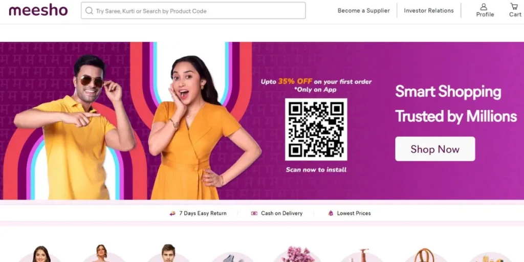 Meesho - Product Based Companies in Bangalore