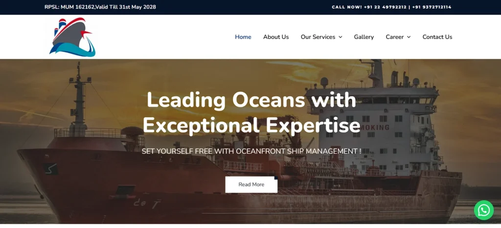 shipping companies in belapur - Oceanfront Ship Management Pvt. Ltd.