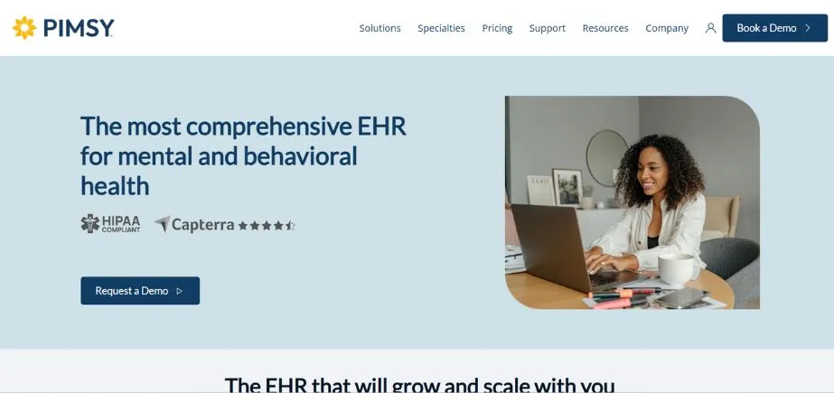 PIMSY - Behavioral Healthcare Software