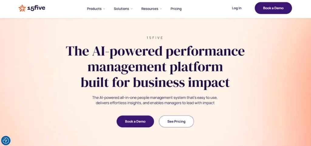 Performance Review Software-15Five