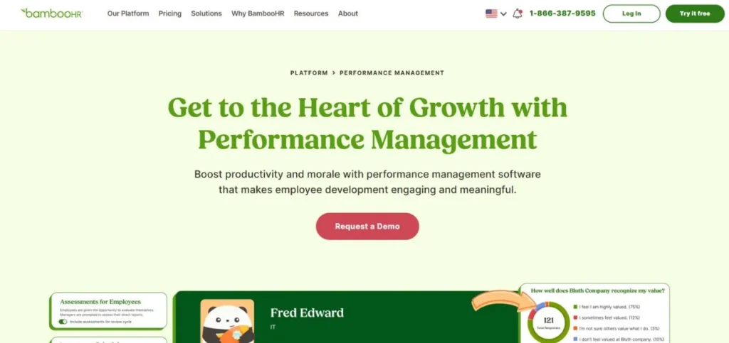 Performance Review Software-BambooHR Performance Management