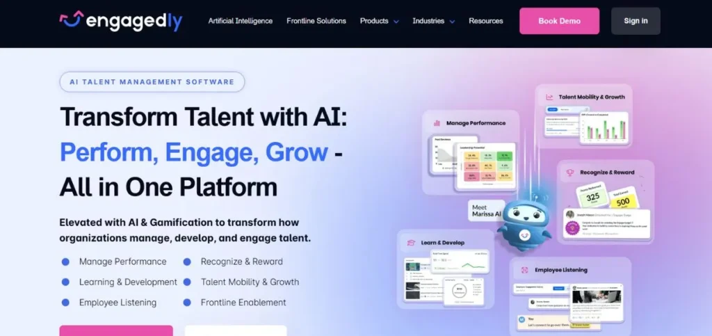 Performance Review Software-Engagedly