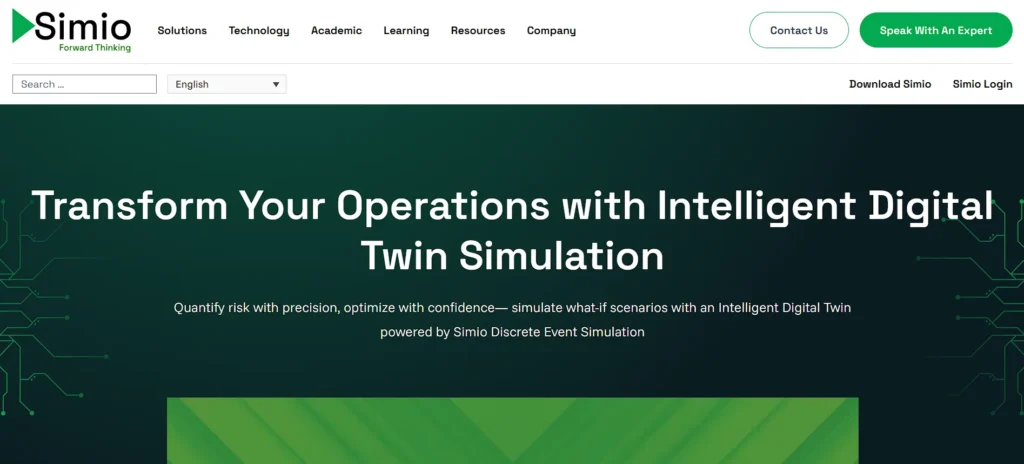 Simulation Tool - Simio