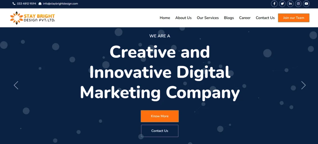 website design company in kolkata - Stay Bright Design