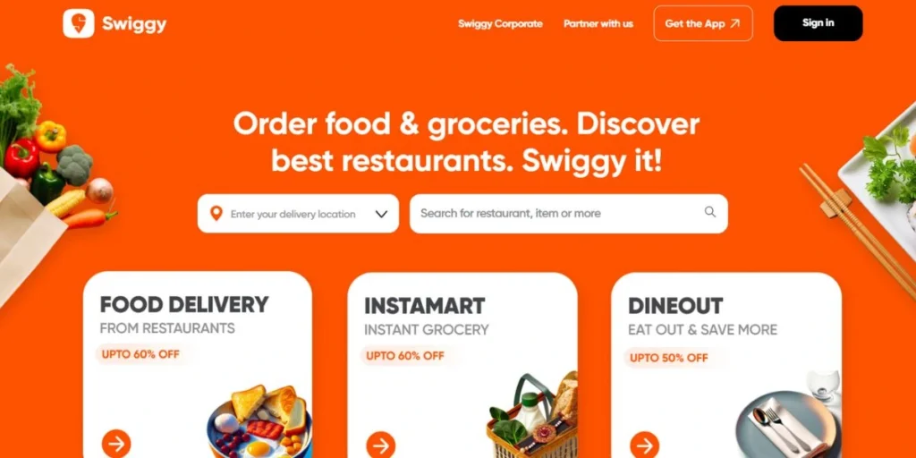 Swiggy - Product Based Companies in Bangalore