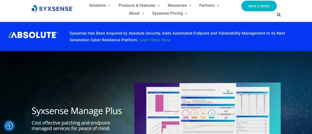 Patch Management Tools
- Syxsense Active Manage