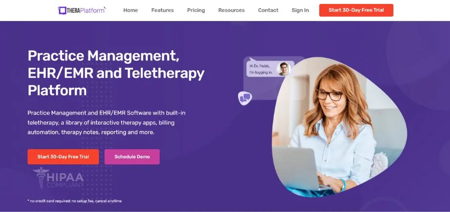 TheraPlatform - Behavioral Healthcare Software