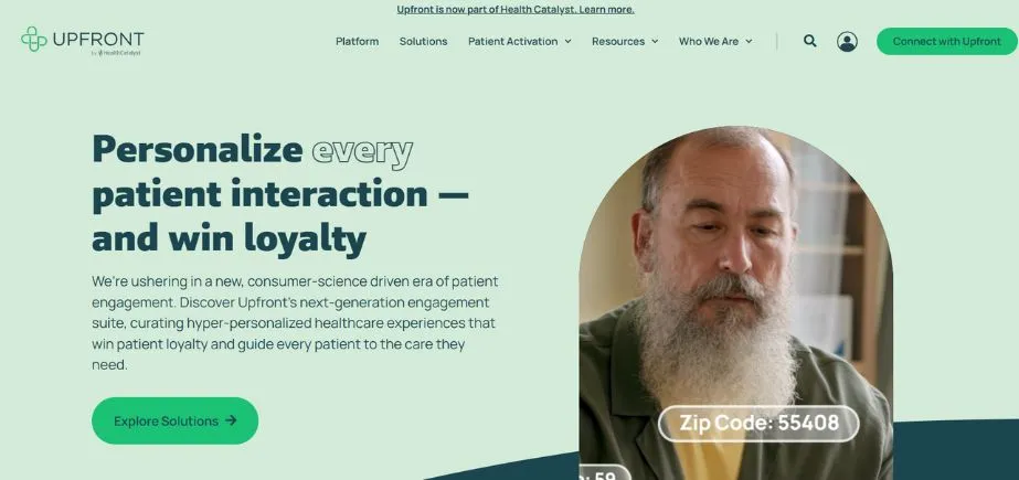 Upfront Healthcare - Patient Communication Tools