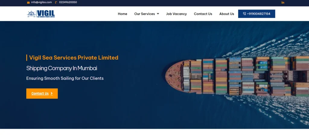 shipping companies in belapur - Vigil Sea Services Private Limited