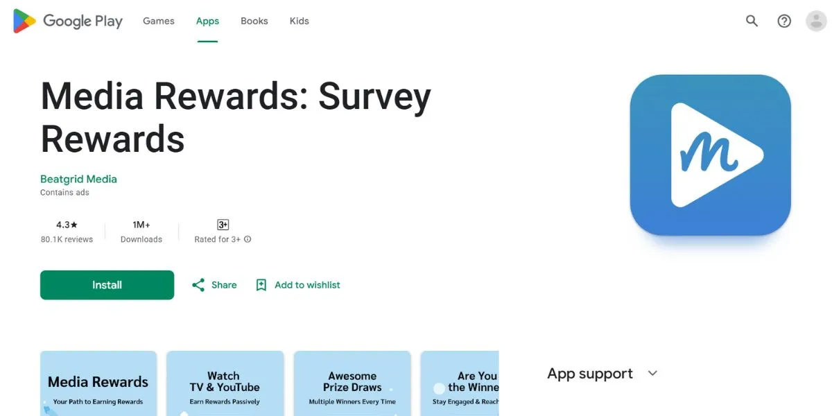 media rewards - Apps to Earn Money by Watching Ads