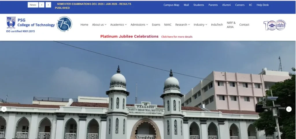 PSG Industrial Institute - Manufacturing Companies in Coimbatore